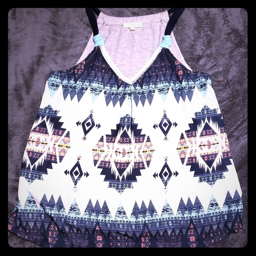 Flowy Tribal Tank Top